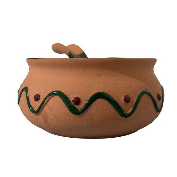 Mexican Fiesta Salsa Bowl And Ladle - Picture 2 of 10